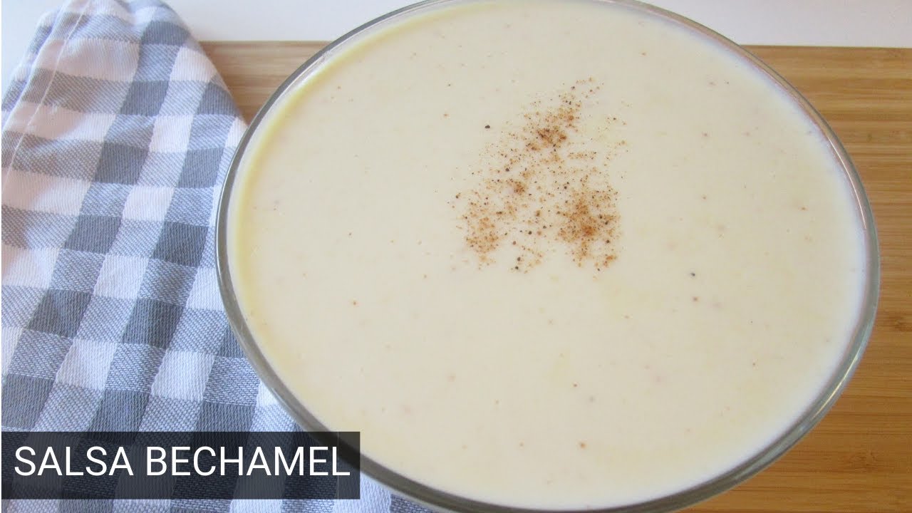 SALSA BECHAMEL | Bechamel Sauce | R&aacute;pida, f&aacute;cil y sin grumos