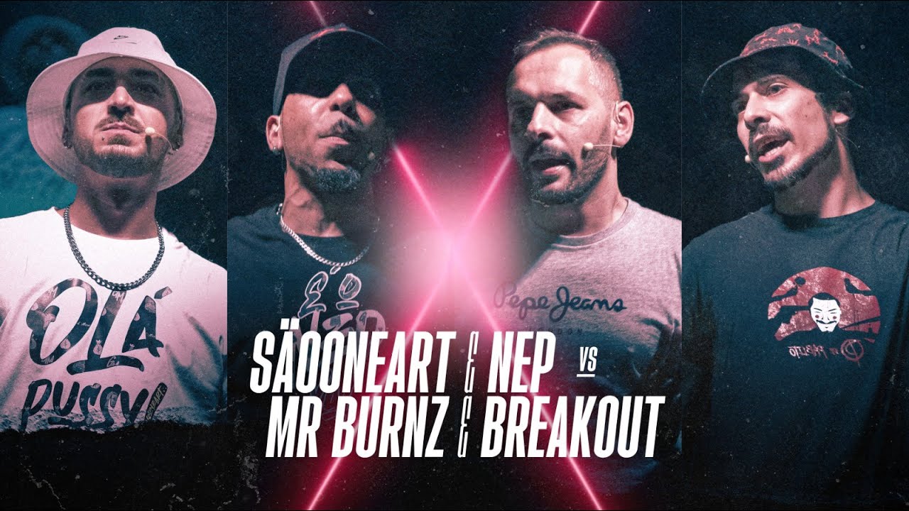 SÄOONEART e NEP VS MR BURNZ e BREAK0UT | LIGA KNOCK OUT