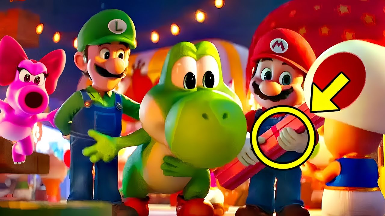 DETALHES E REFERÊNCIAS no NOVO TRAILER de SUPER MARIO GALAXY que você não percebeu!
