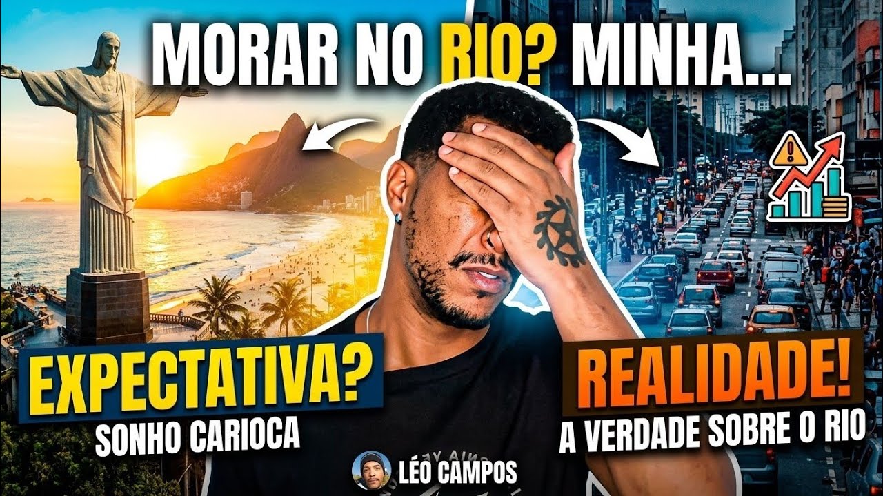 Morar no RIO de JANEIRO | Minha EXPECTATIVA X REALIDADE 