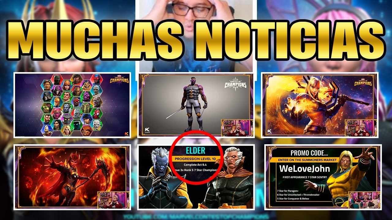 NOTICIAS DE MARZO! KABAM NOS LLENA DE CONTENIDO!! NUEVO TITULO! | MCOC