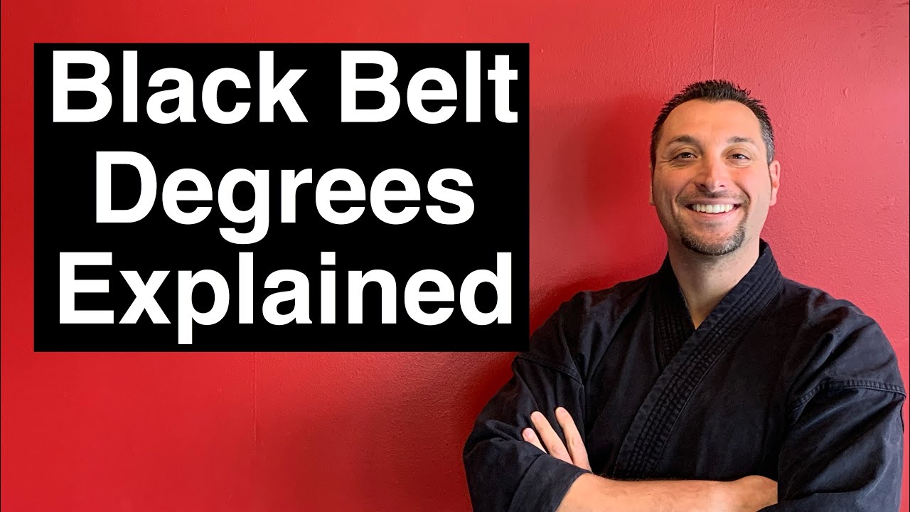 Black Belt Degrees Explained