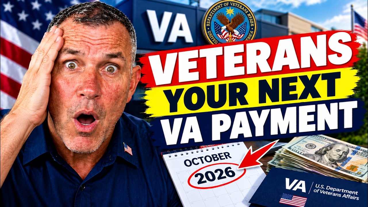 Veterans: Your Next VA Payment Is Almost Here &mdash; October 2026 Date Confirmed