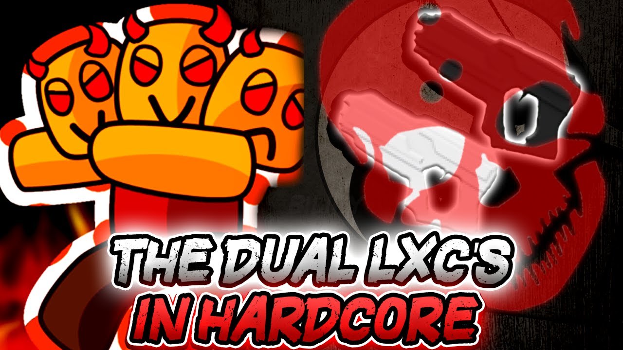 Getting the DUAL LXC'S on HARDCORE in Survive Area 51 - Roblox