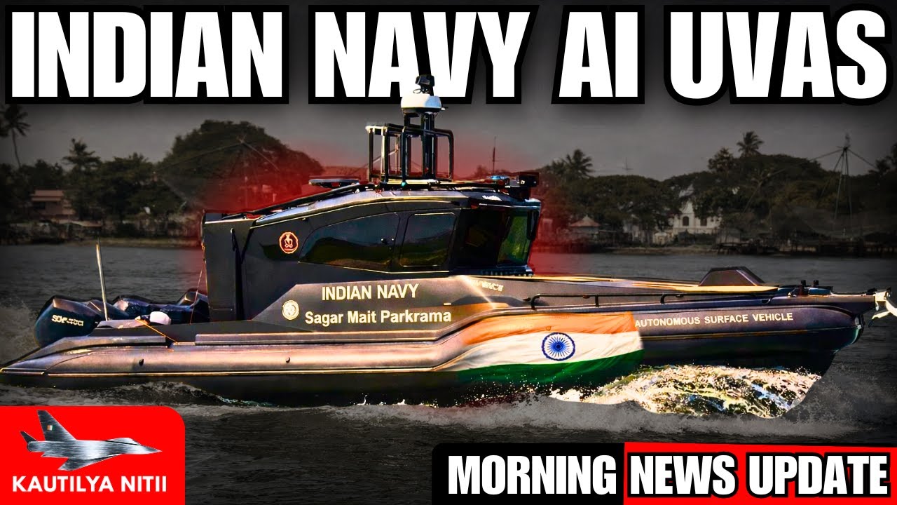 India Joins Elite AI Navies | Autonomous War Boats Explained