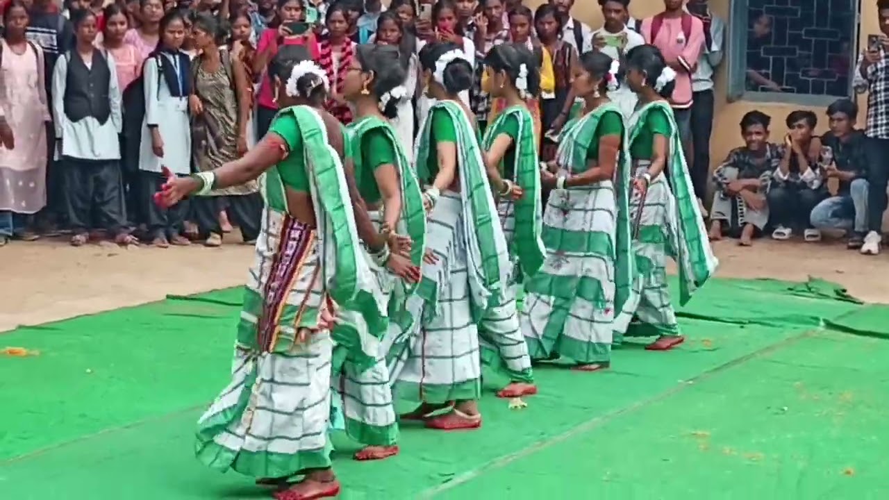 Ghatsila college sthapna Divas 12aug2024#santhalivloger #dance