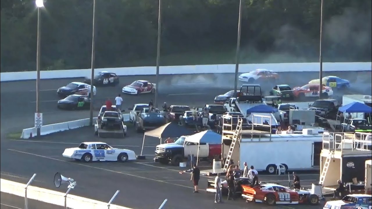 Fast 4 Cylinders Feature at Jennerstown Speedway | 7/18/20