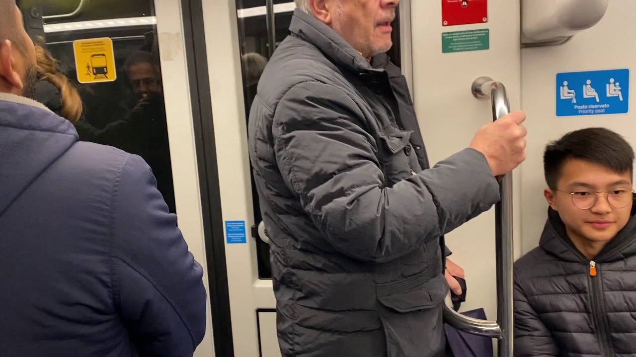 Trains of the ATM Milan Metro (Metropolitana di Milano) (December 2019)