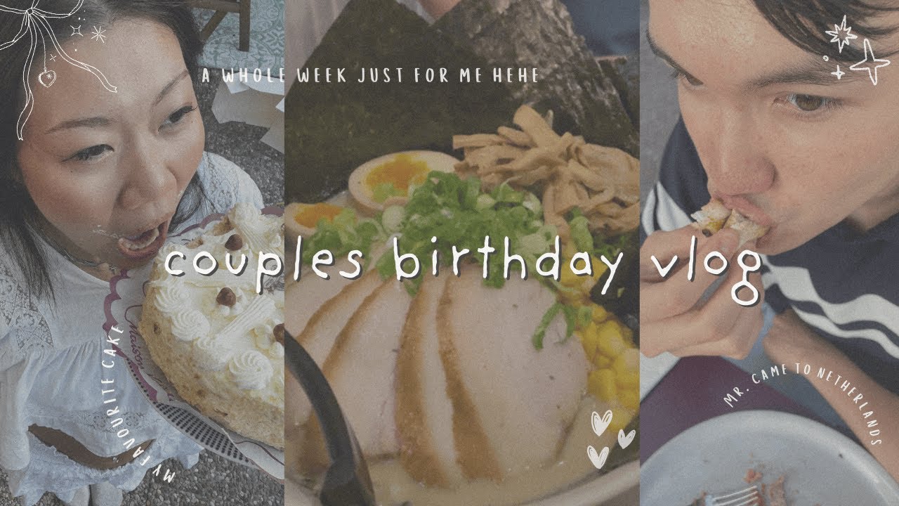 2025  summer diaries˚⊹ ᡣ𐭩: birthday week with Mr.!