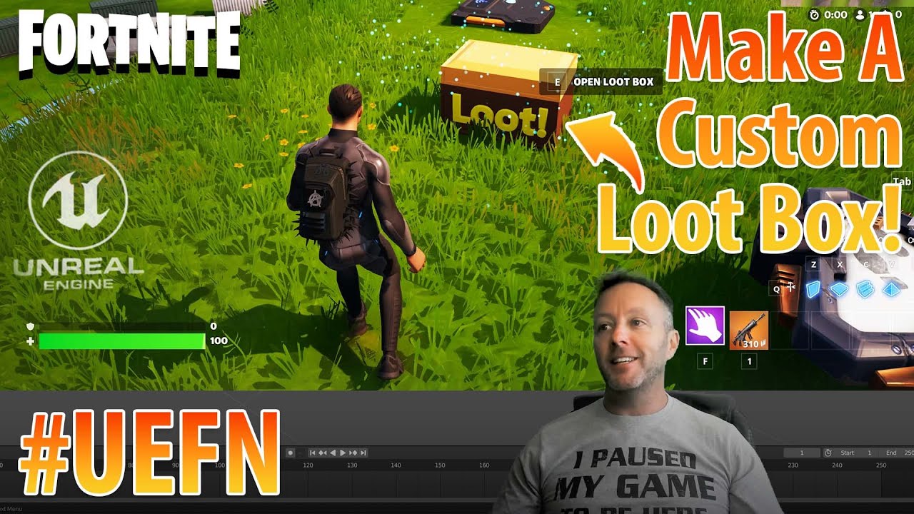 EASILY Make A Loot Box With Verse, UEFN, and Blender