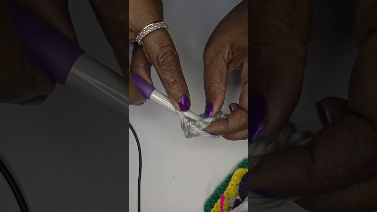 Let's Single Crochet Inside The Chain Ring #crochet # #crochettutorial #crochettutorialforbeginners