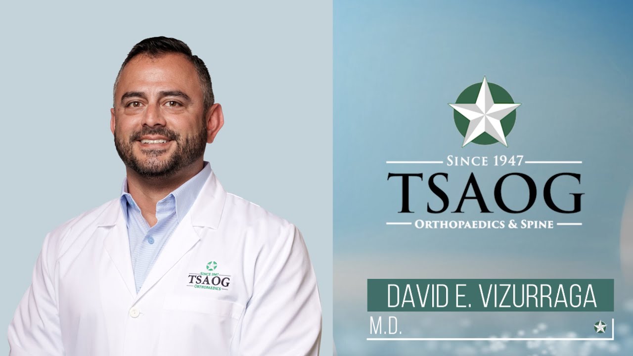 Meet David E. Vizurraga, MD - Joint Replacement Surgeon