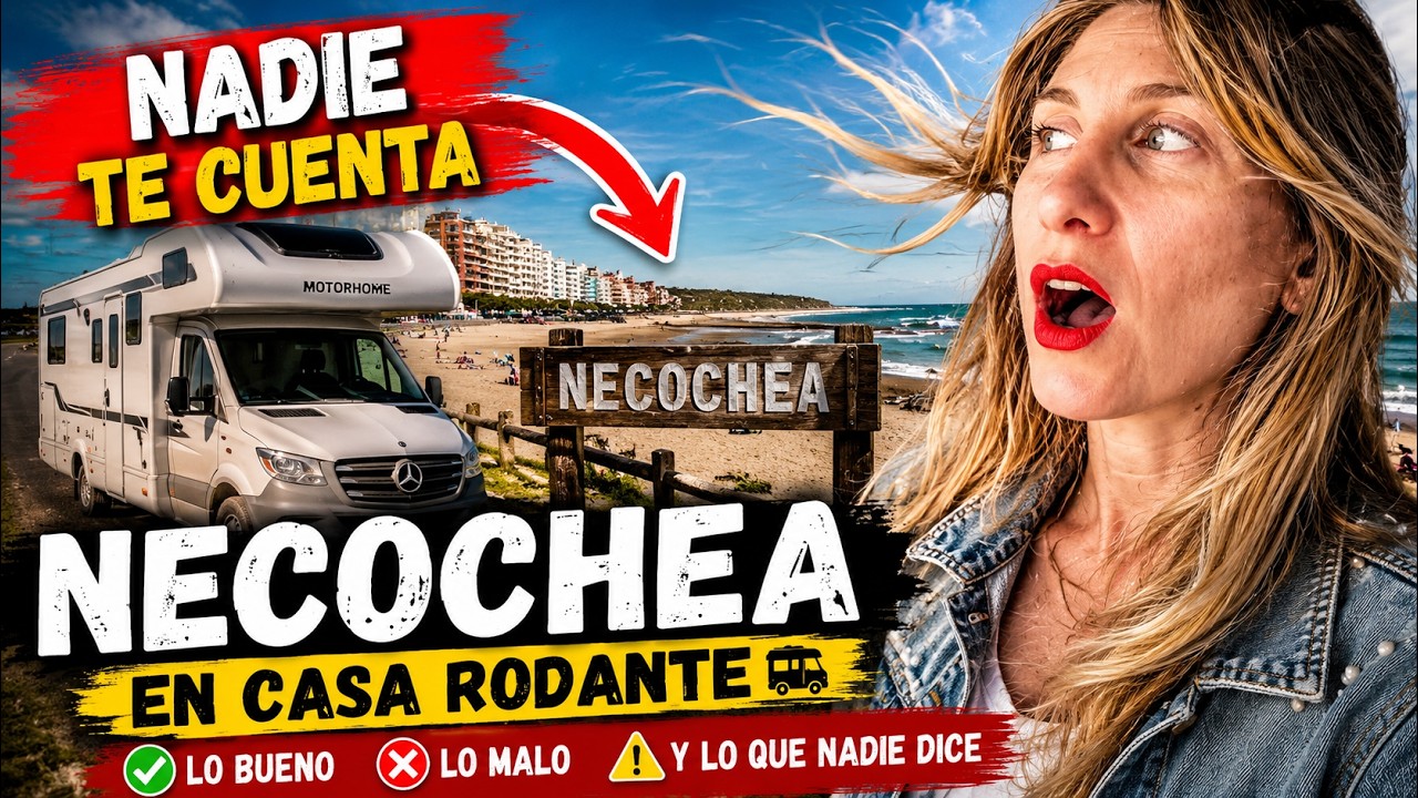 Necochea en casa rodante: lo bueno, lo malo y lo que nadie te dice