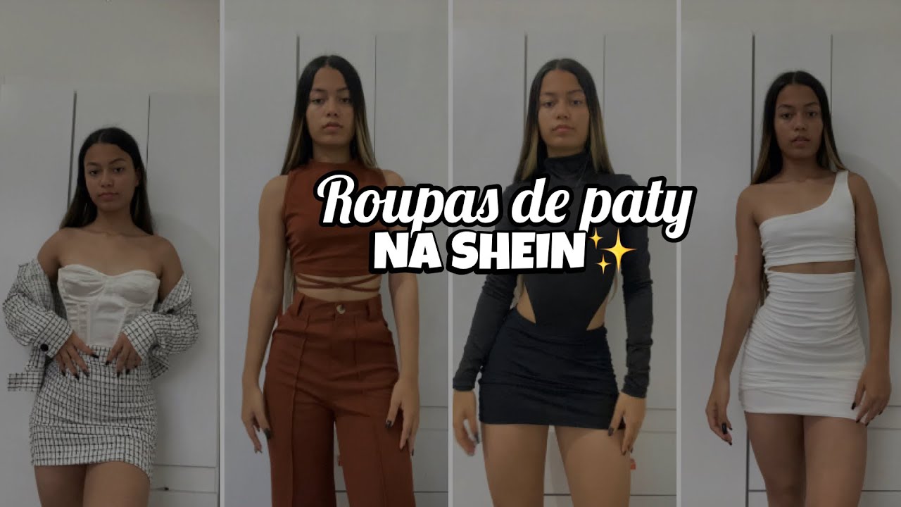RECEBIDOS DA SHEIN ~ roupas de paty✨