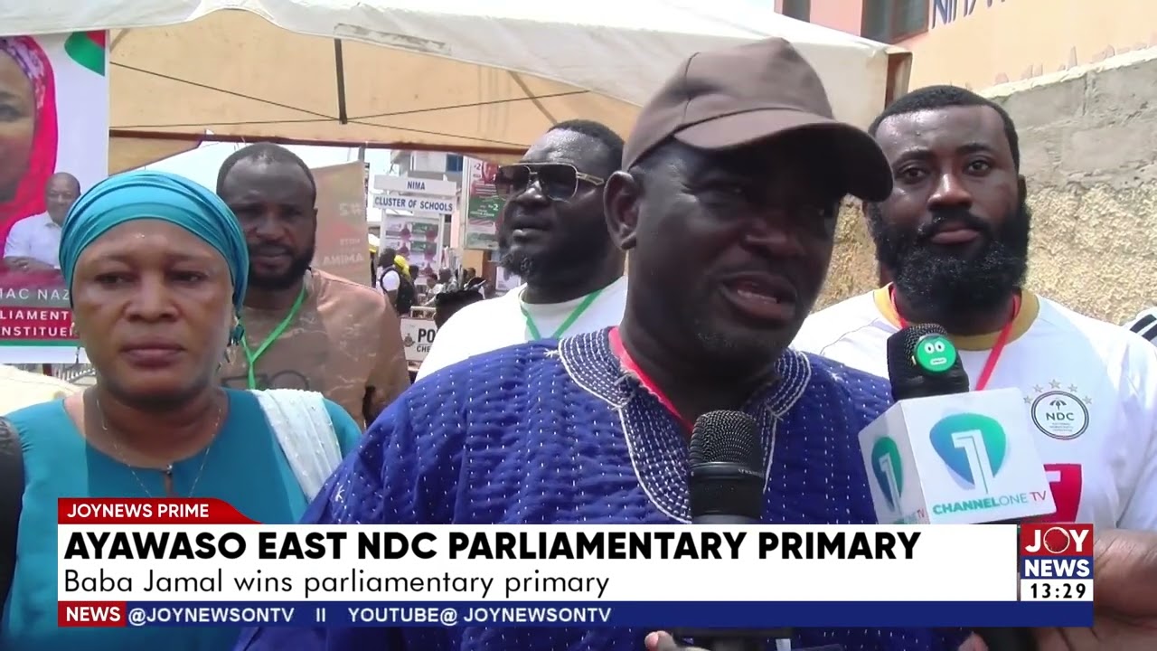 Ayawaso East NDC parliamentary primary: Baba Jamal wins parliamentary primary. #JoyNews