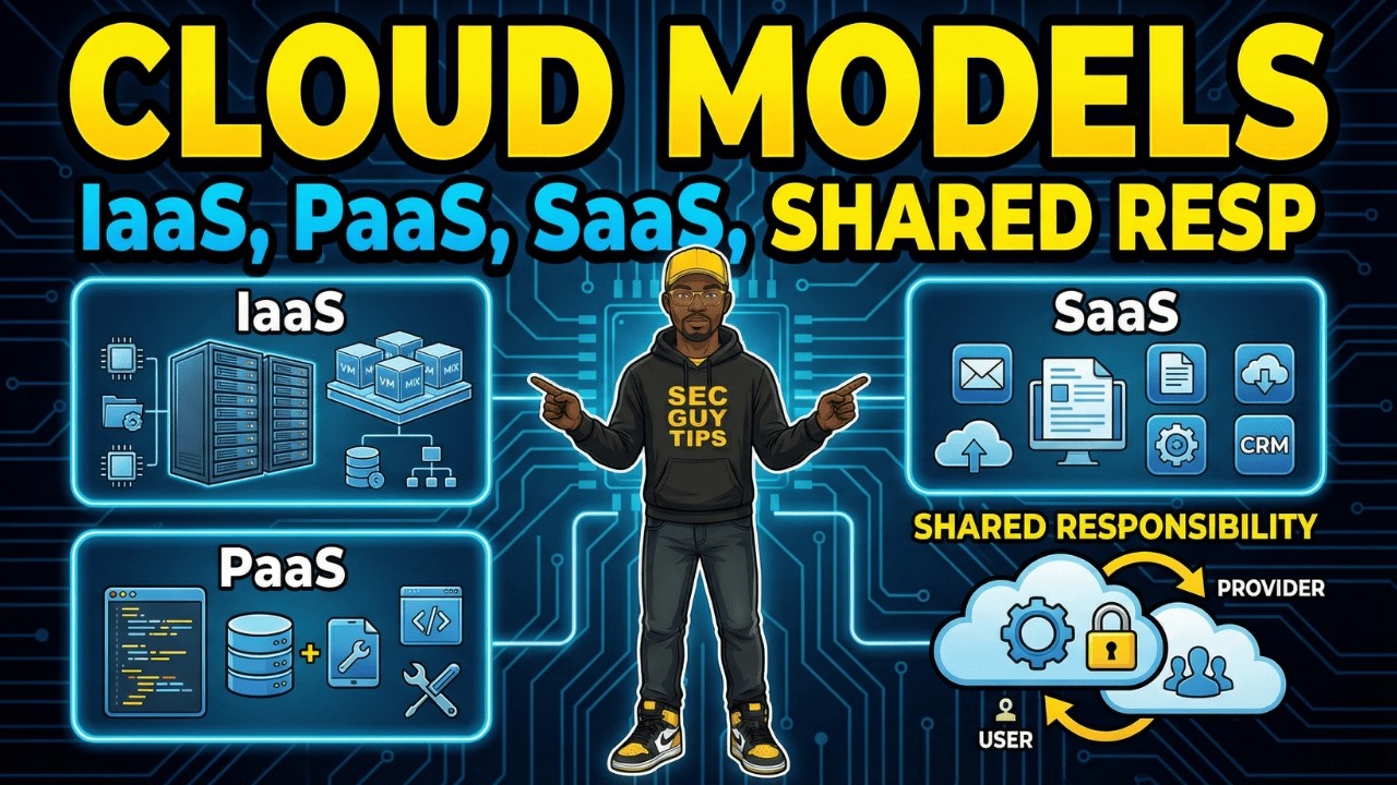 Cloud Models: IaaS to Serverless, Shared Responsibility, and Soverignty
