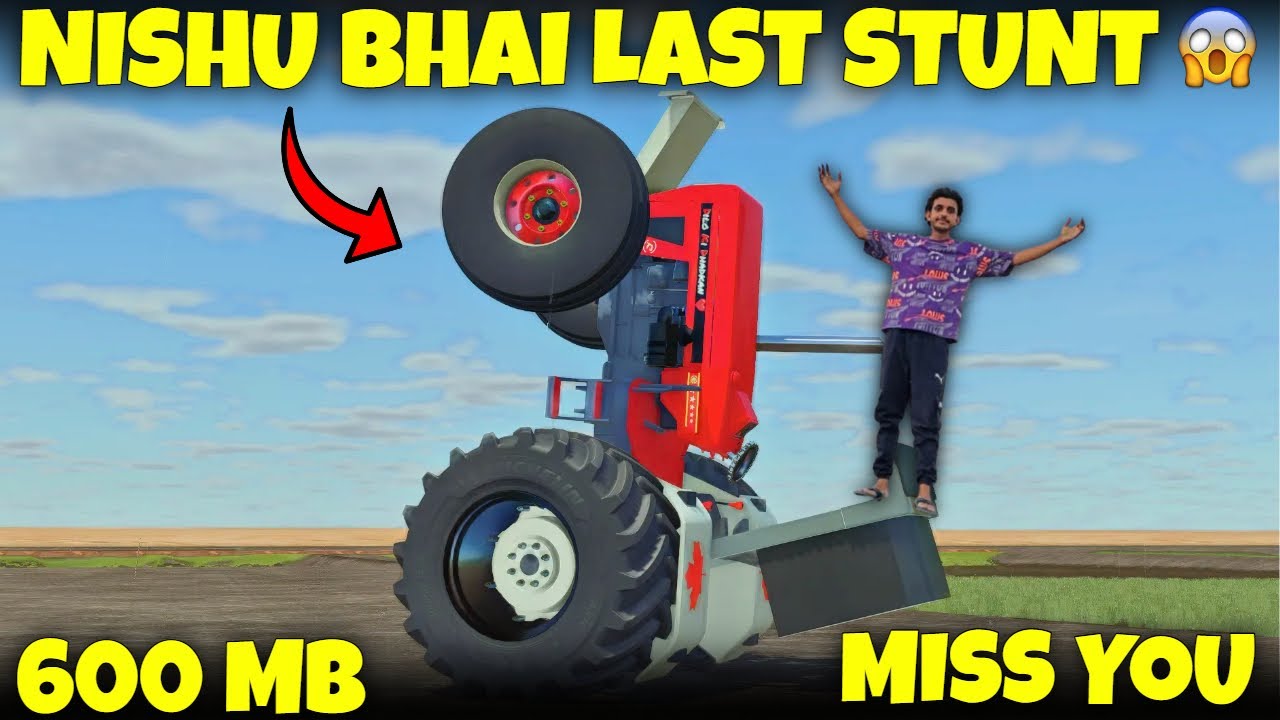 NISHU DESHWAL LAST STUNT VIDEO 🥹 ! MISS U ! FS25