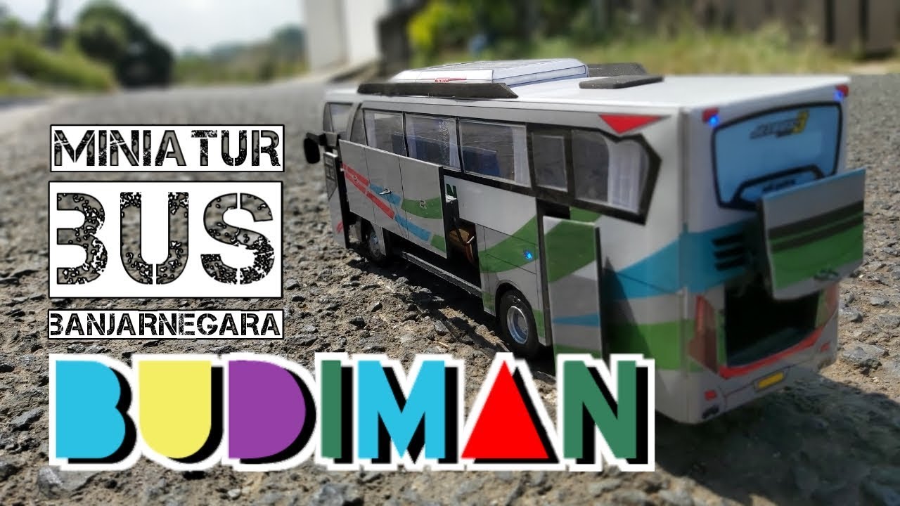 Miniatur Bus Banjarnegara BUDIMAN #miniaturbusindonesia #diecast #budimanbus #budimanlovers #viral