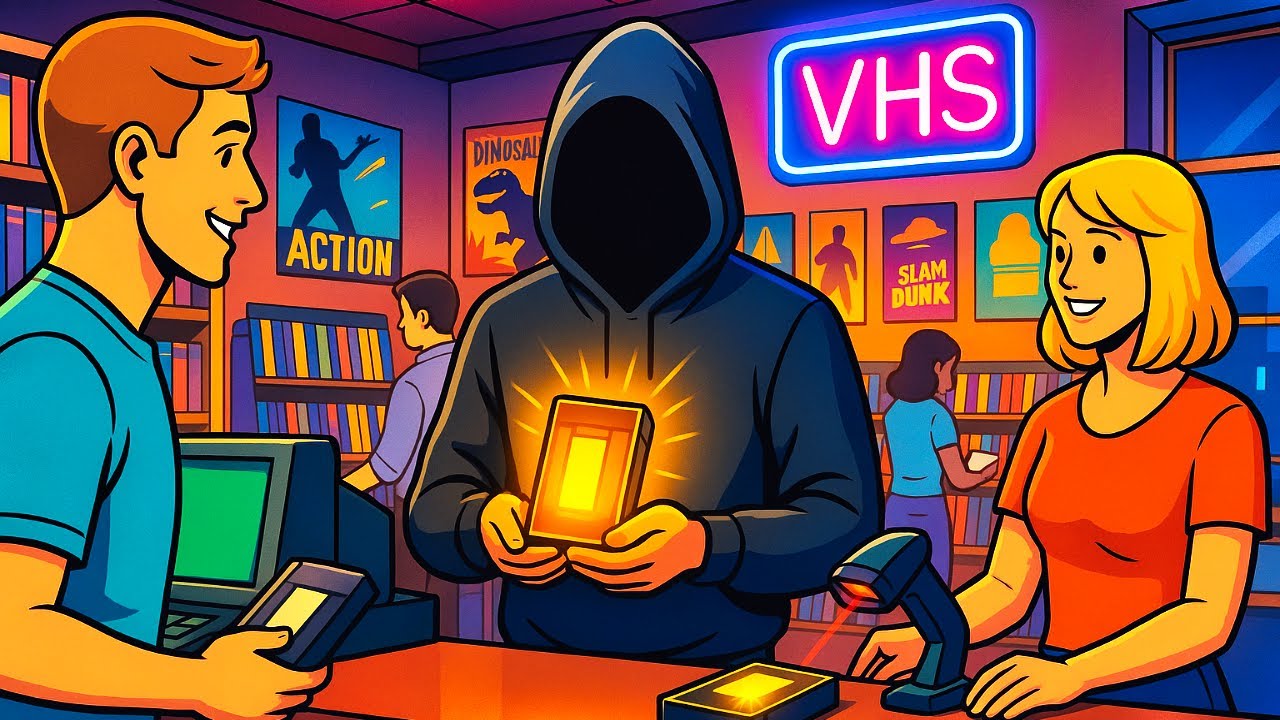 This NEW Retro VHS Store Simulator Is AWESOME!