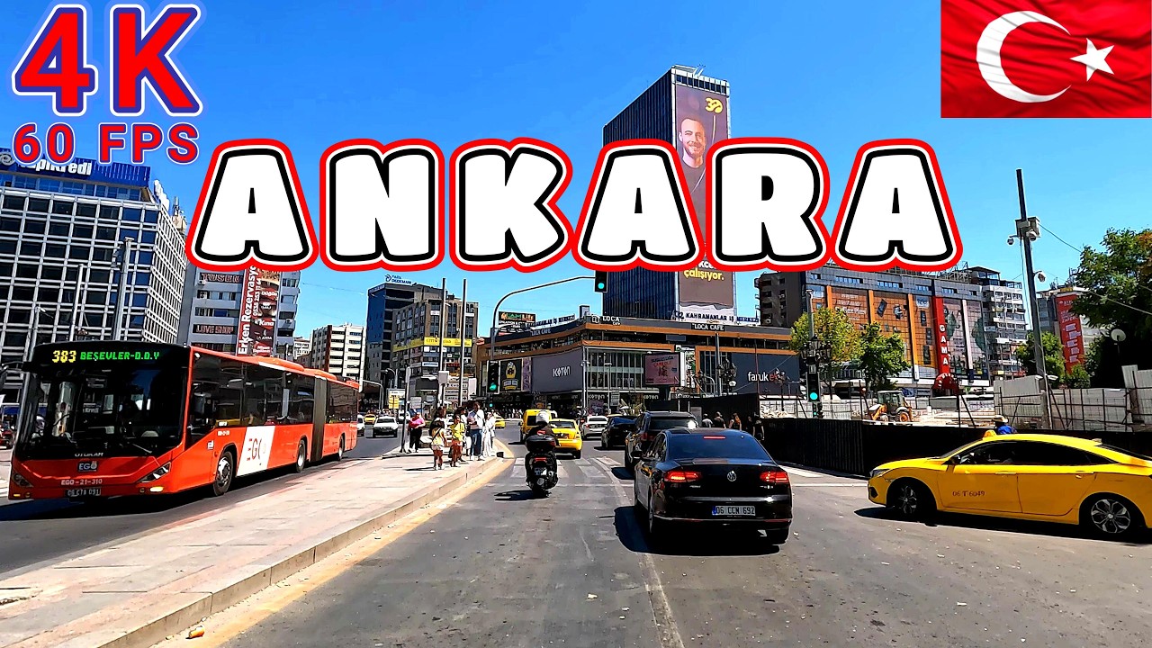 Ankara Drive, Capital of Turkiye Part 4/6