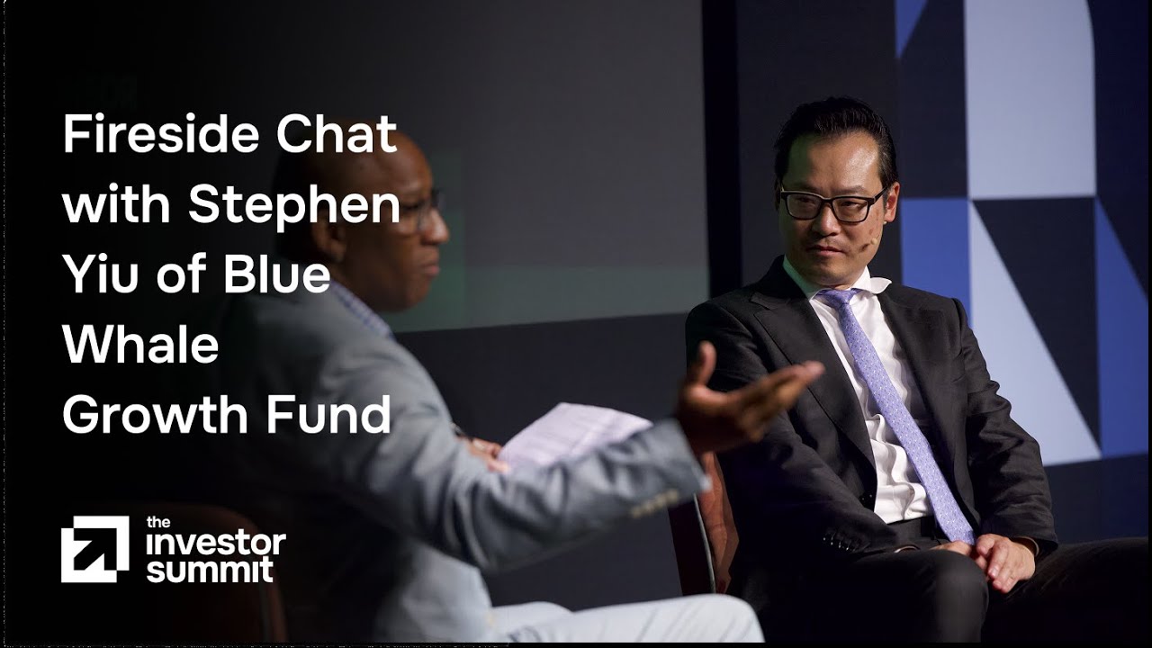 Blue Whale Growth Fund’s Stephen Yiu enjoys a Fireside Chat with Investor Summit’s Peter Higgins