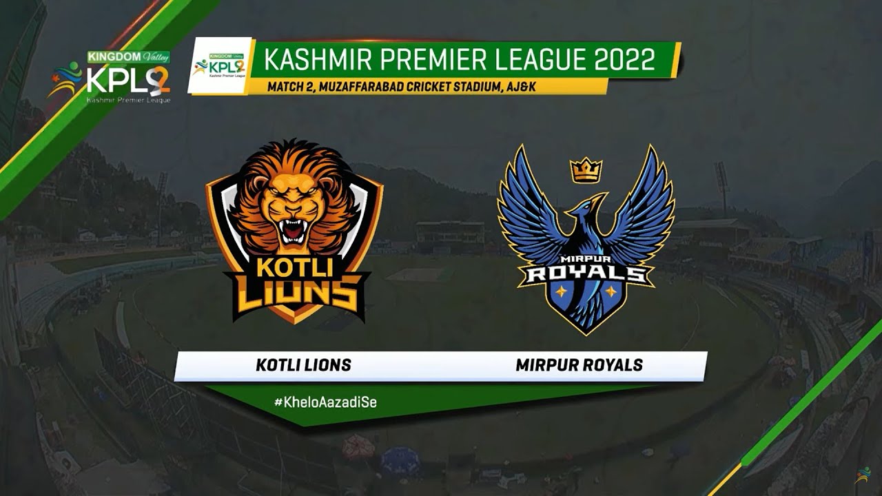 Match 02 | Highlights | KOTLI LIONS VS MIRPUR ROYALS | KPL Season 2