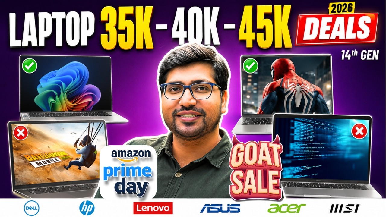 📈 HIGH DEMAND🤯Best Laptop Under 40000 in 2026 in Flipkart GOAT Sale & Amazon Prime Day Sale 2026