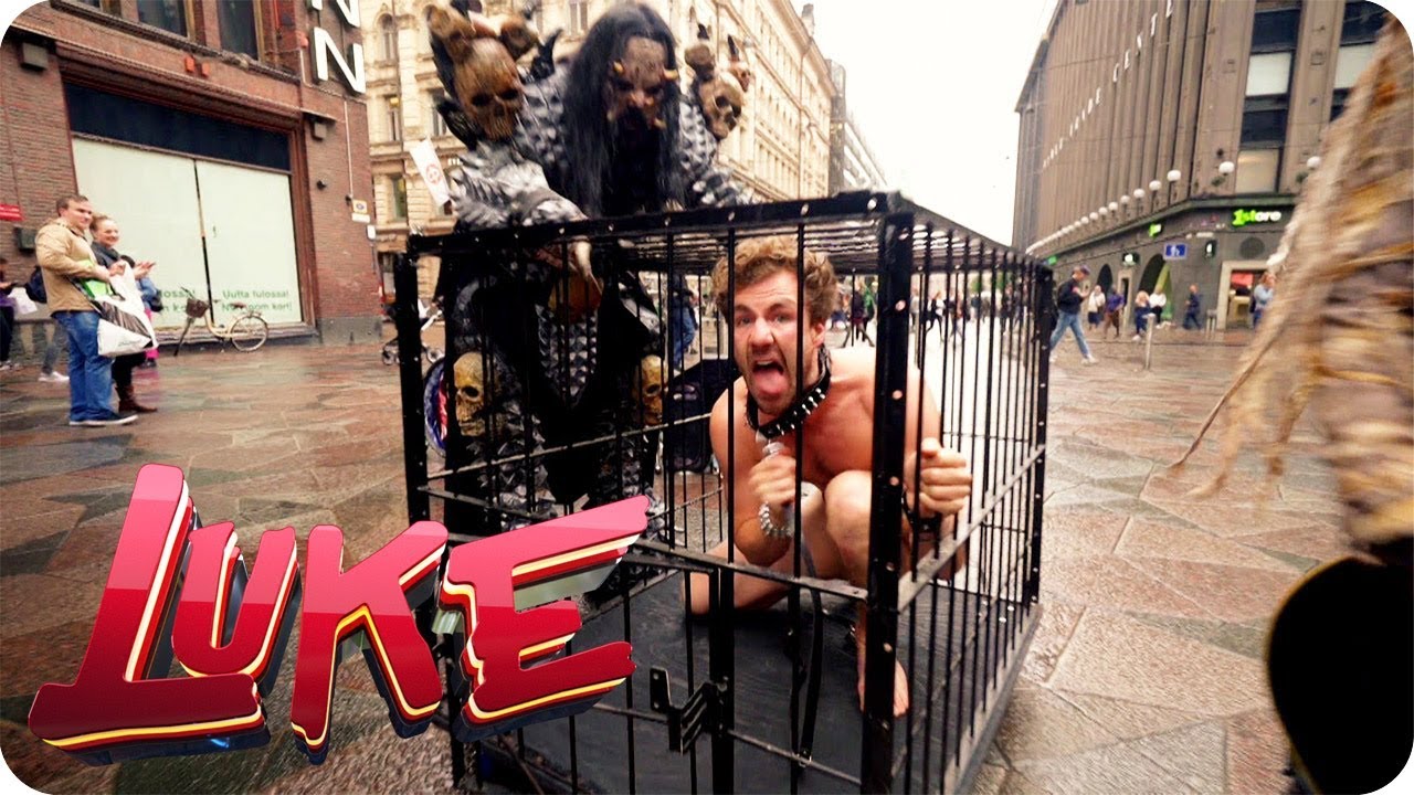 Tag 5: Berühmt werden! Lordi hält Luke an der kurzen Leine | Luke & Faisal | Big in Finnland