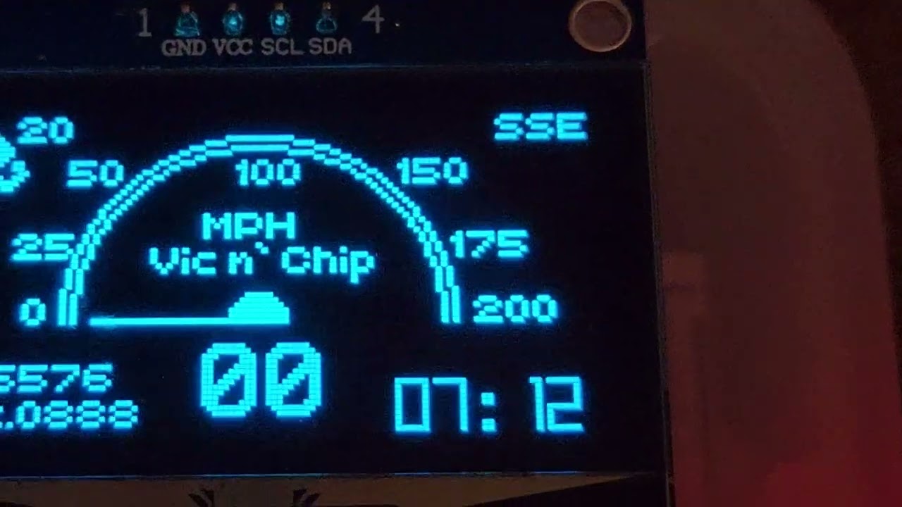 Arduino + 1.3 Oled + GPS GY-NEO6MV2 Module