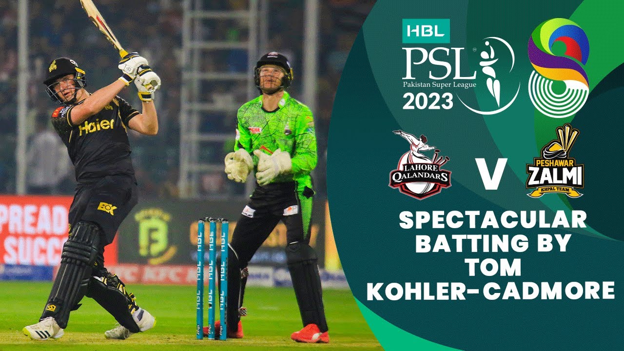Spectacular Batting By Tom Kohler-Cadmore | Lahore vs Peshawar | Match 15 | HBL PSL 8 | MI2T