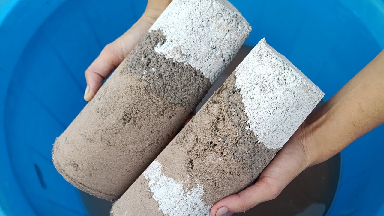 Surprise 🎊|| Mud and Marble powder mixed || New Shapes || New Texture Formed || #asmr
