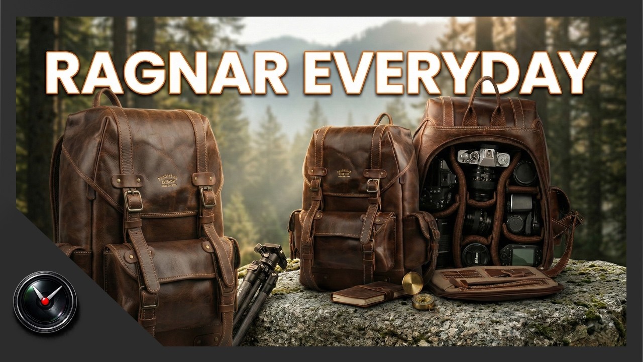 Mochila RAGNAR COURO, a melhor opção para FOTÓGRAFOS? (REVIEW COMPLETO)