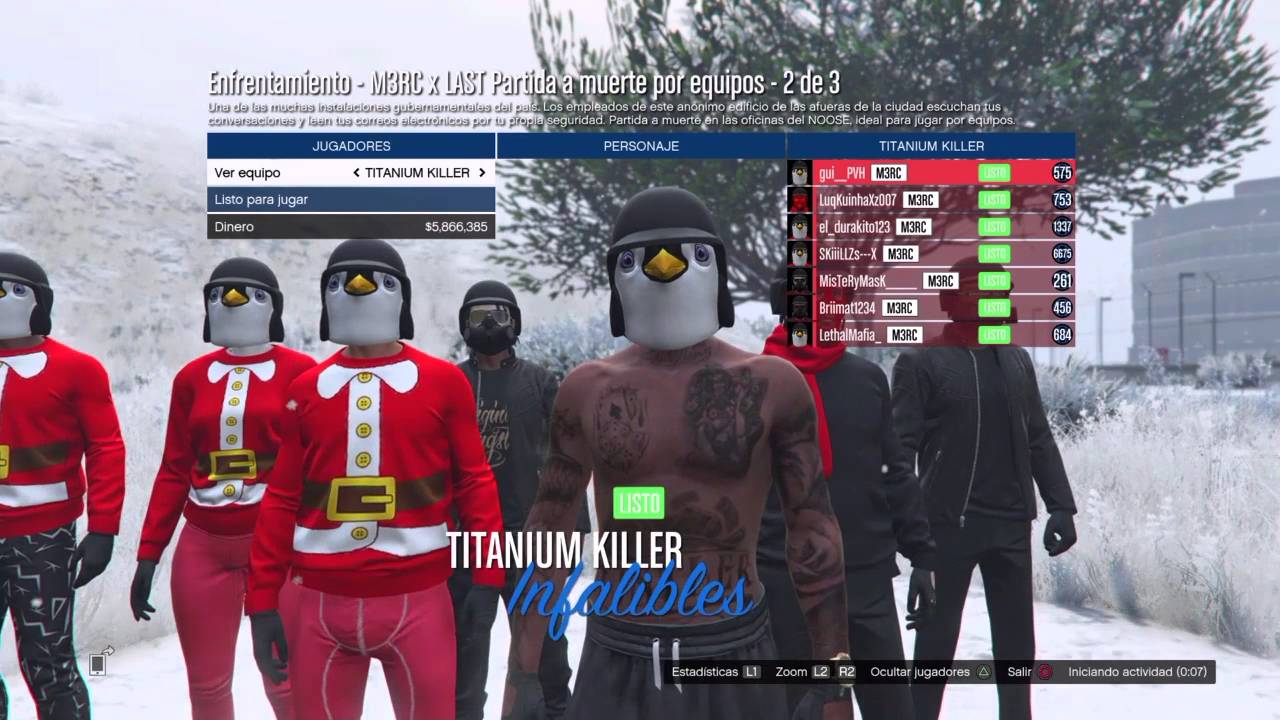 GTA V Online -LAST/REVO vs M3RC/SMOK