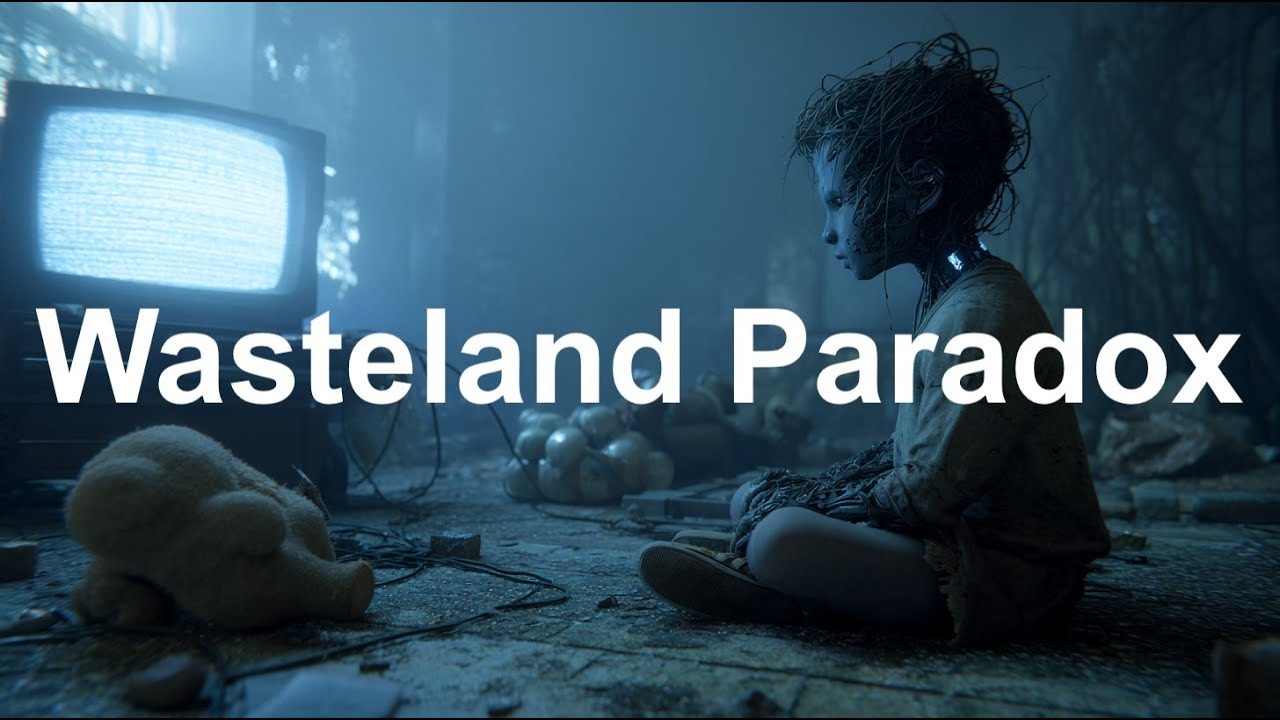 Eerie Apocalyptic World | Surreal Horror Visuals #WastelandParadox #Apocalyptic #SurrealHorror