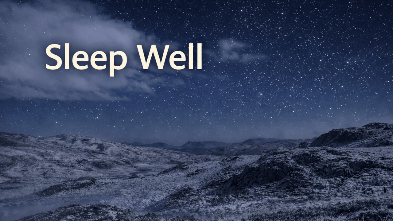Northern Highlands Under the Stars – 3 Hours of Silent Winter Night Ambience