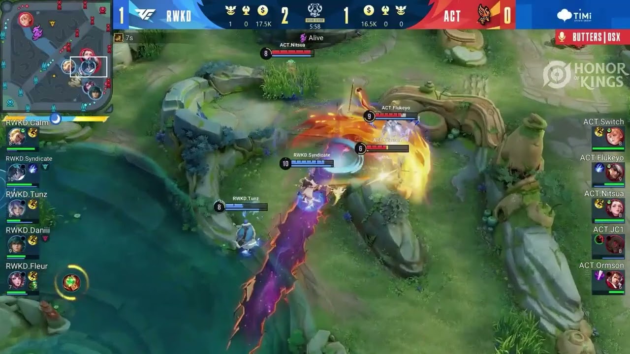 PKL Spring 2025 | Regular Season | RWE Kadiliman vs A.C.T. Esports Club Game 2