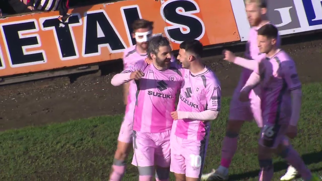 Grimsby Town v MK Dons Highlights