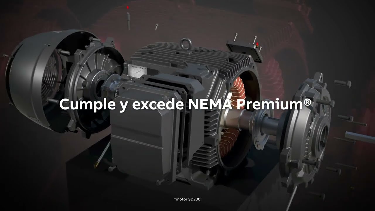ABB Motion | Motores NEMA de uso severo SD100 y SD200