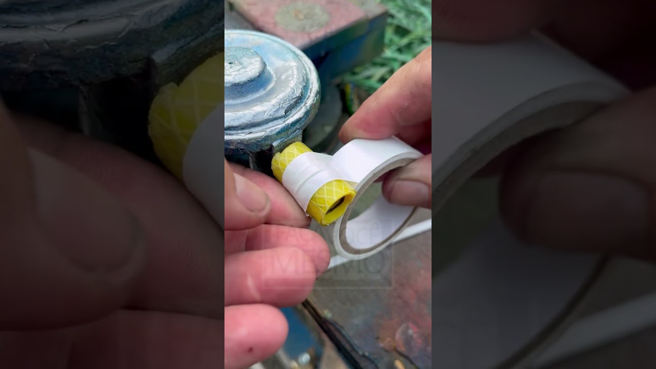 Practical Solution for Gas Connection #BrazilSolvesIt #SecureFastening #SimpleTechnique