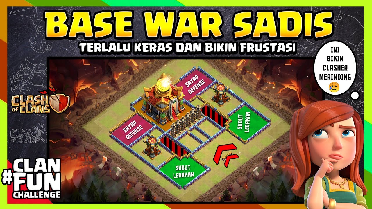 BASE WAR KERAS! Pada Bilang Ini Mustahil Rata | CFC Indonesia