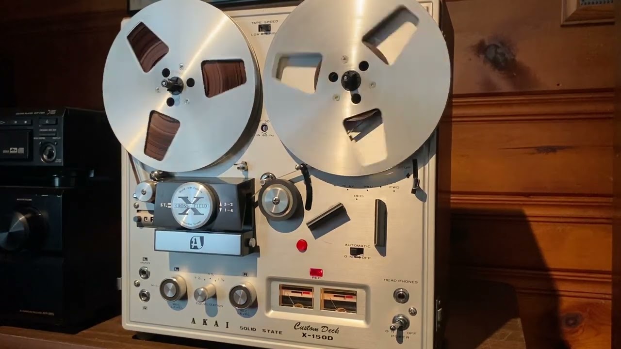 Akai X-150D Reel to Reel Tape Deck.
