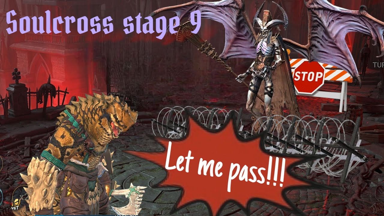 Basilisk solo Sand Devil Soulcross stage 9 | Raid: Shadow Legends