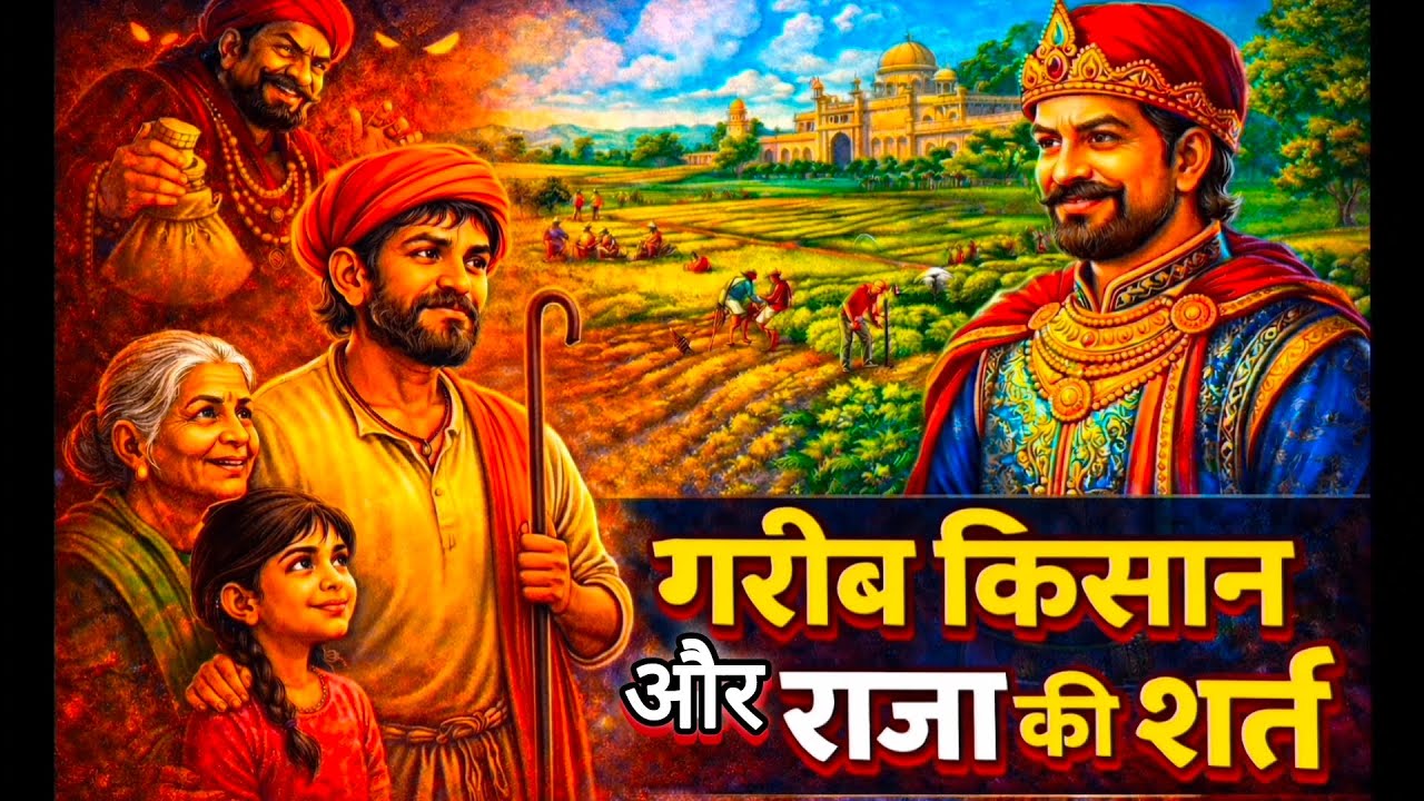 ♦️गरीब किसान और राजा की शर्त  #Thestorybox #हिन्दी कहानी #प्राचीनलोककथा #storyinhindi #bedtimestory