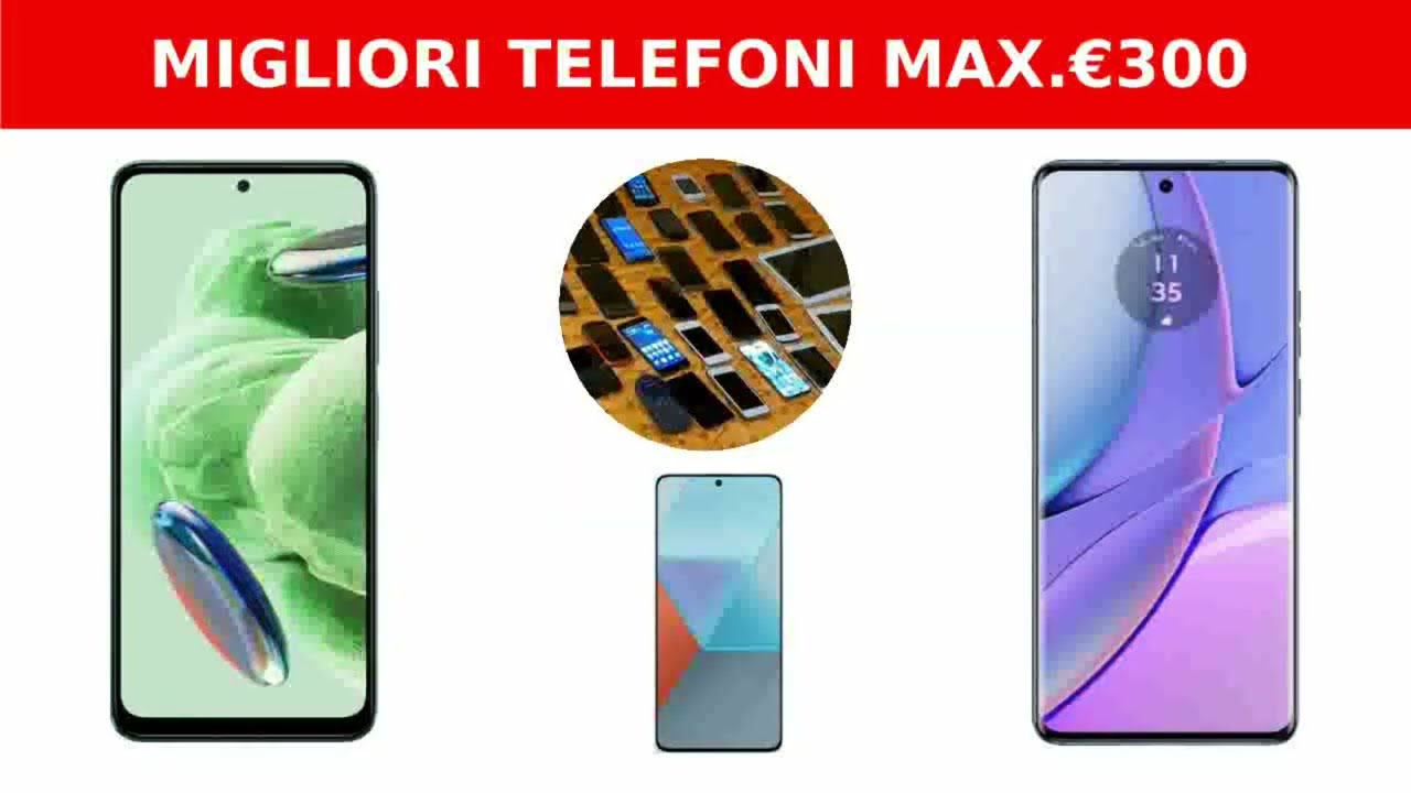 Migliori Telefoni fino a €300 - Marzo 2024