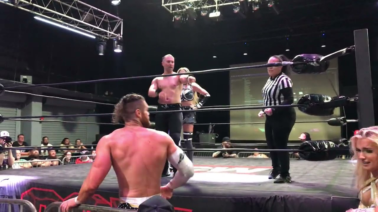 CCW Conquer Kissimmee 21 Mixed Tag Match: Harley Cameron & Tyler Breeze vs Mariah May & Colten Gunn