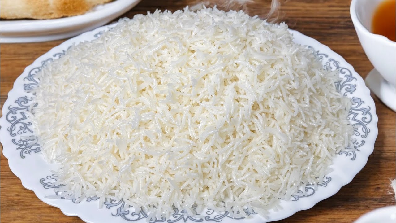 Plain Rice 😋 Afghan Chalaw Recipe چلو ساده افغانی Afghan plain rice recipe #afghanfood
