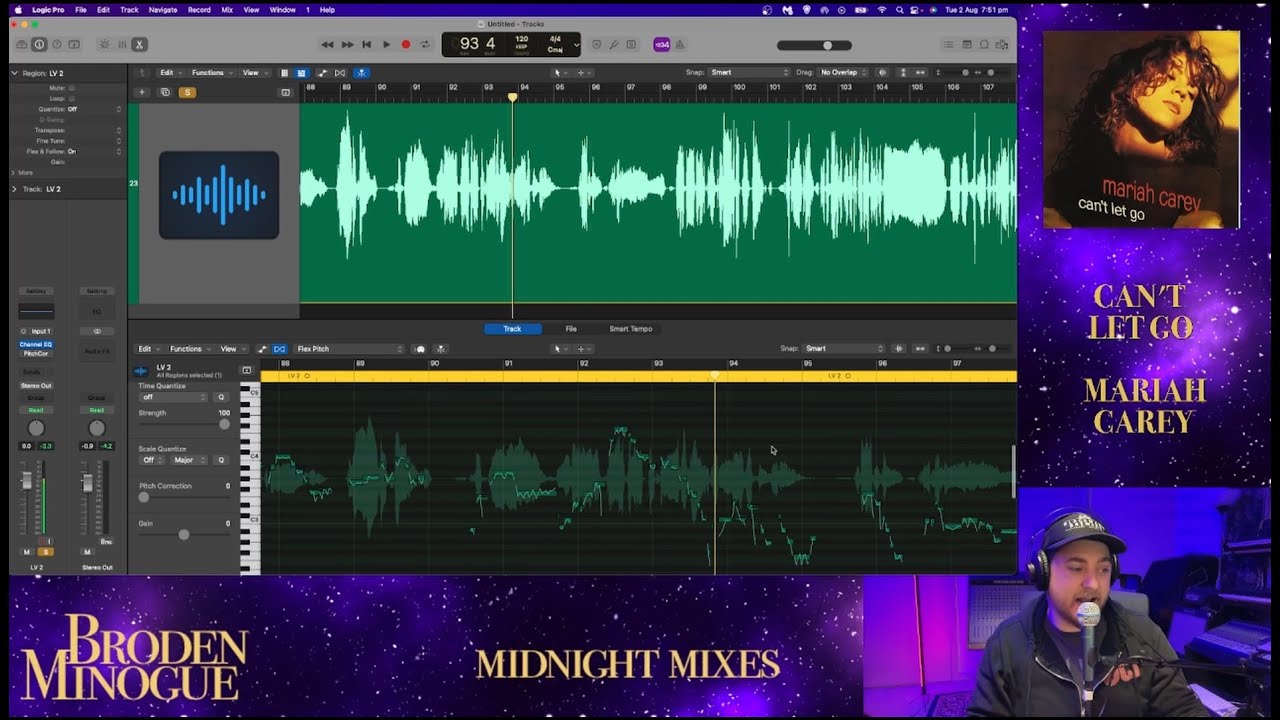 Can't let Go - Mariah Carey - RAW Multitrack and Stems Reaction