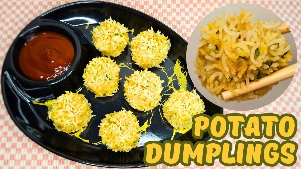 Potato Dumplings 🥔 | Rice Dumplings 🍚 | Potato Recipes | Dumplings Recipe | Rice Recipes | Dumplings