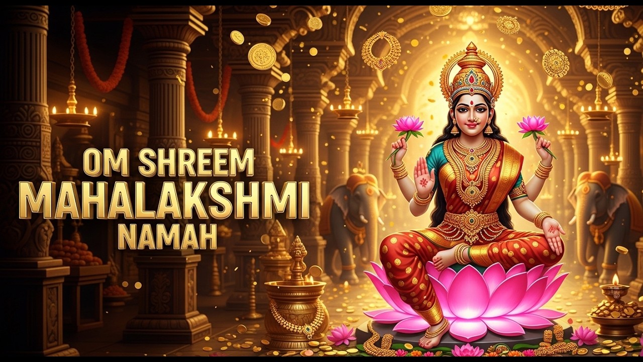 Mahalakshmi Mantra for Wealth & Prosperity | ॐ श्रीं महालक्ष्म्यै नमः | Positive Energy Meditation