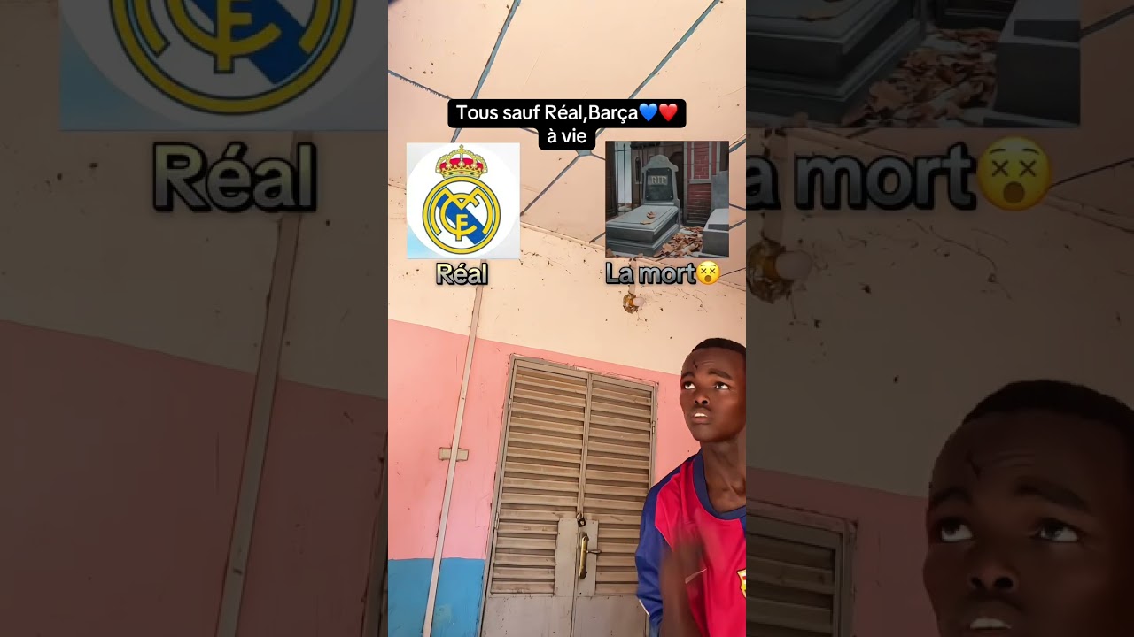 Je suis pr&ecirc;t &agrave; soutenir tout le monde sauf le Real Madrid | Les Rivaux de Barcelone #comedy